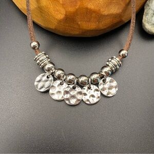 Bohemian Style Multi-Disc Bead Necklace